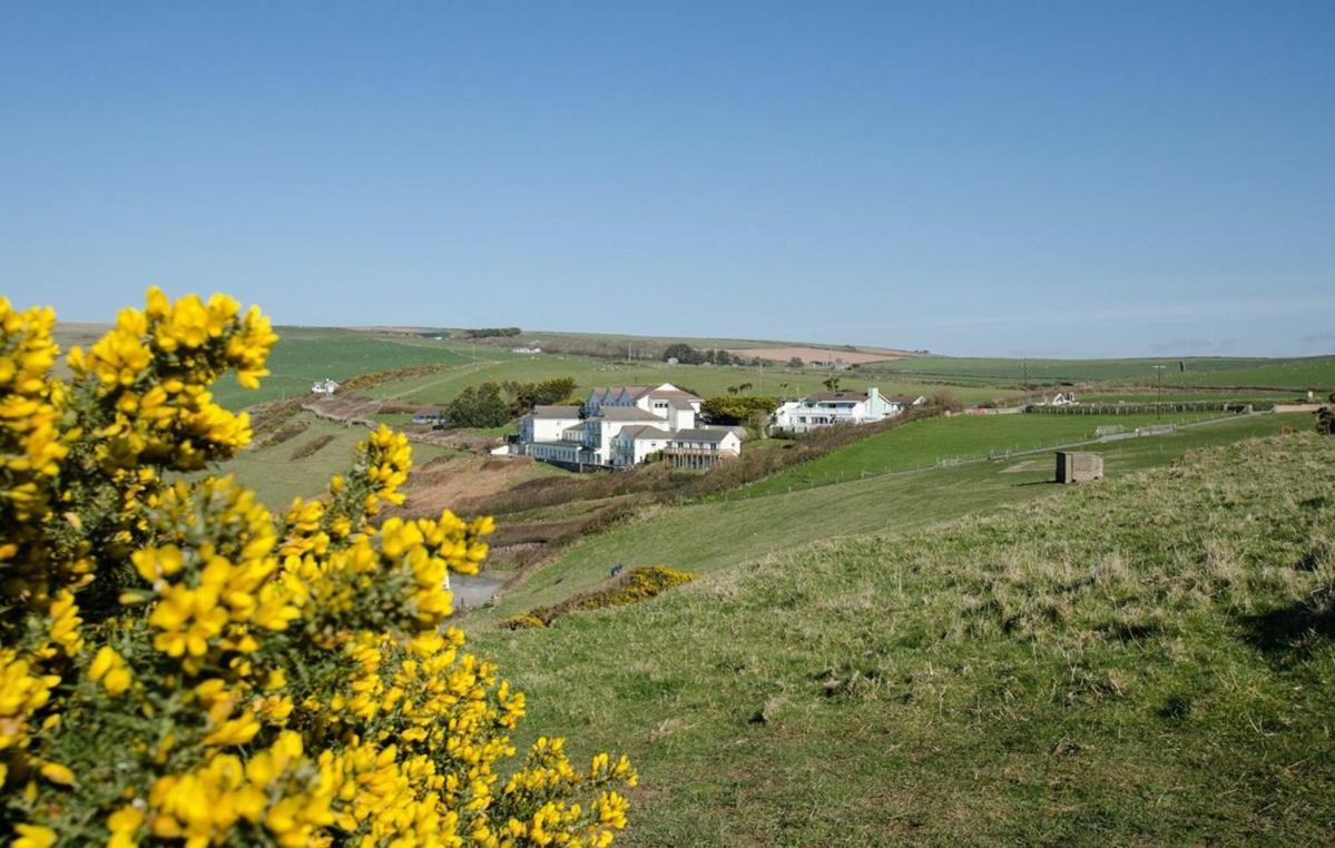 Clifton Court Apt 23 With Seaviews & Heated Pool Appartement Croyde Buitenkant foto