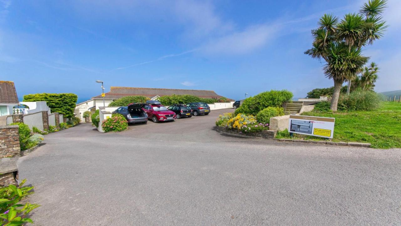 Clifton Court Apt 23 With Seaviews & Heated Pool Appartement Croyde Buitenkant foto